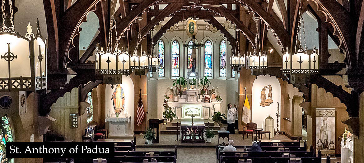 St. Anthony of Padua inside