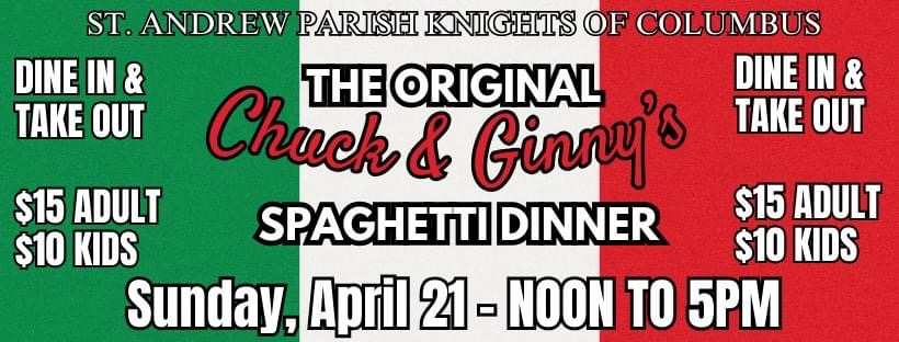 Knights of Columbus Spaghetti Dinner