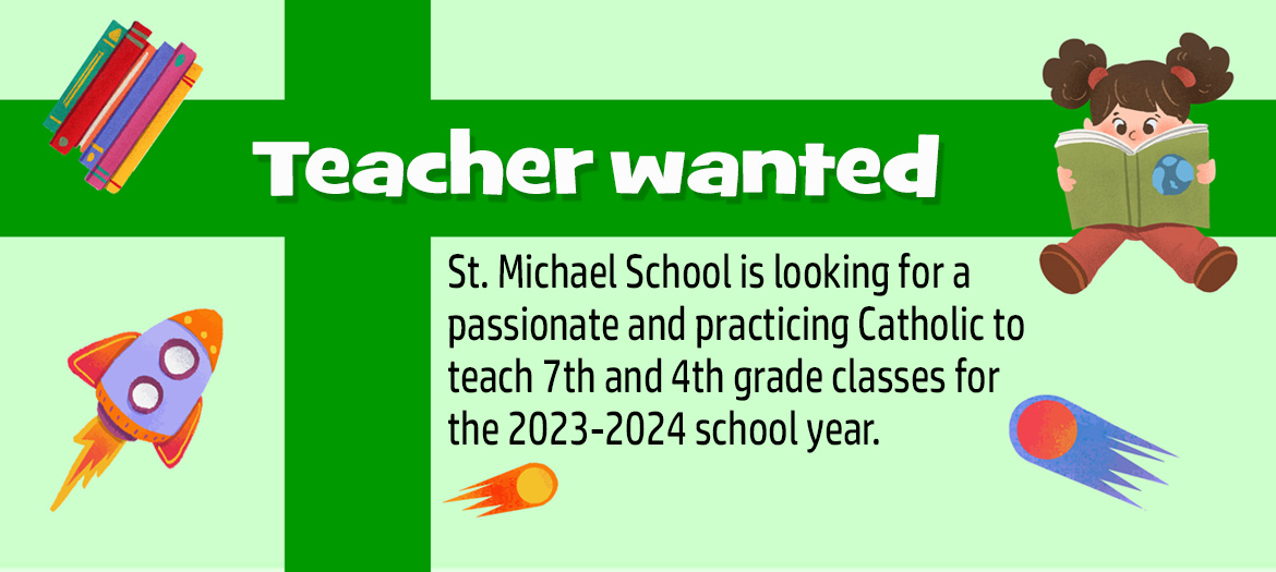 4th and 7th grade teacher wanted