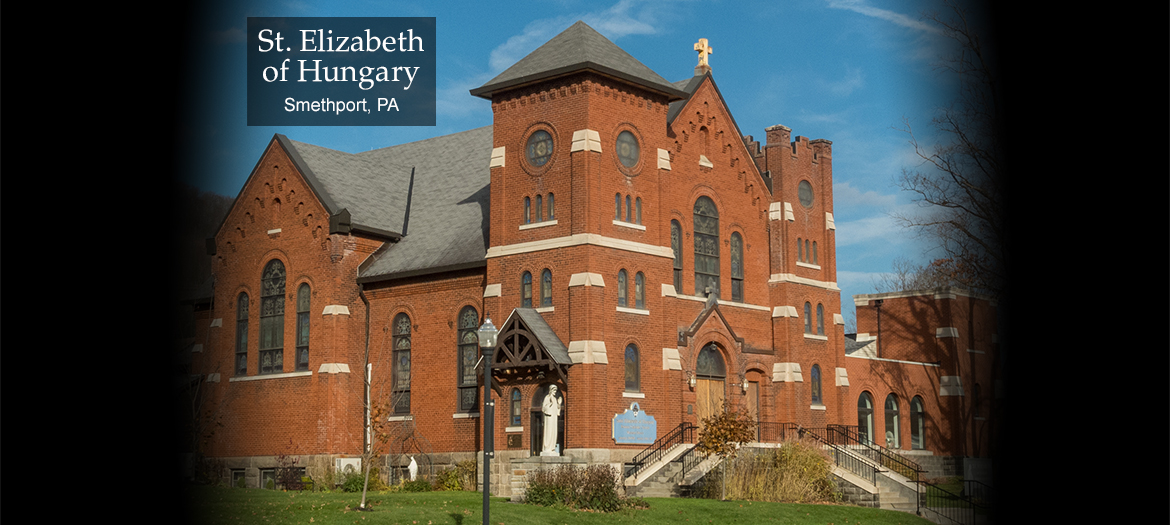 St. Elizabeth of Hungary, outside 1