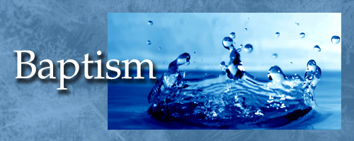 Baptism header graphic